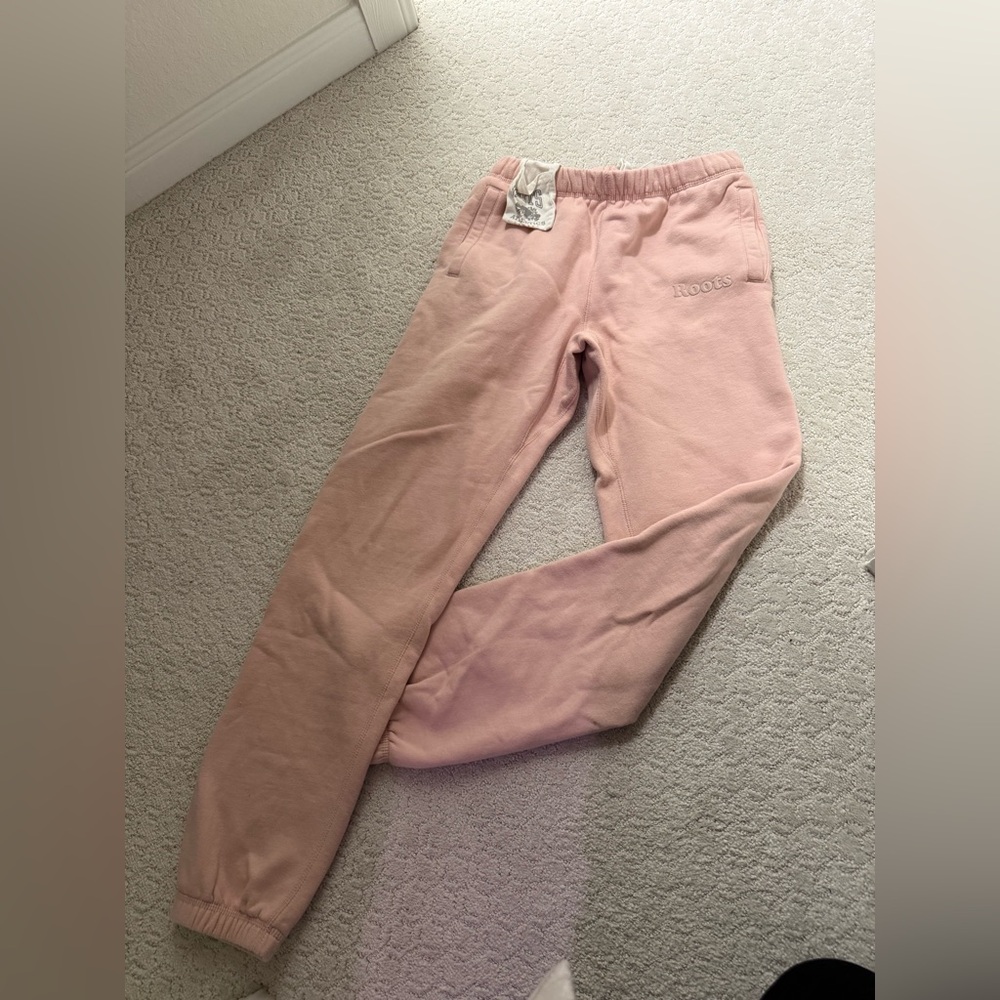 Roots Light Pink Joggers pants